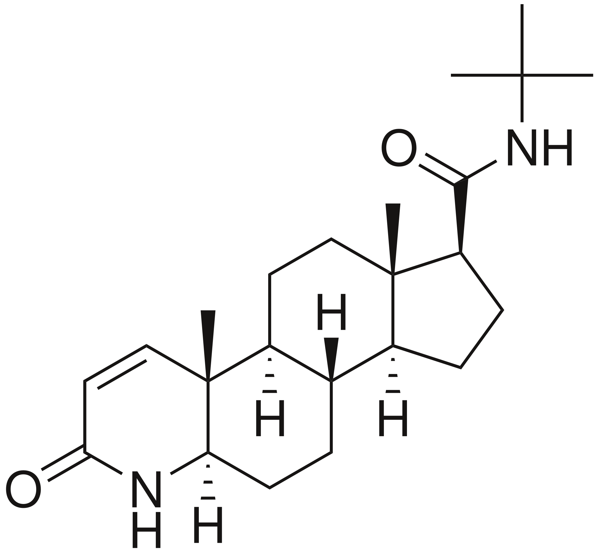 Finasteride Structural Formula